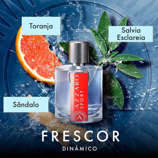Sport Azzaro – Herrenparfums – Eau de Toilette – Bild 5